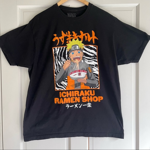 Black Naruto Graphic T-Shirt - XL - Picture 3 of 3